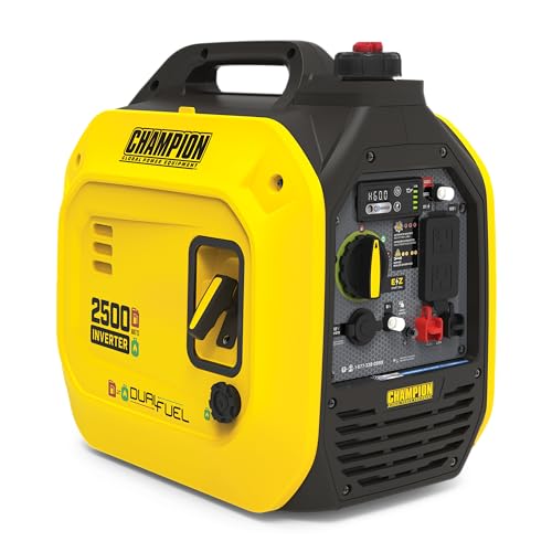 2500-Watt Dual Fuel Portable Inverter Generator D192