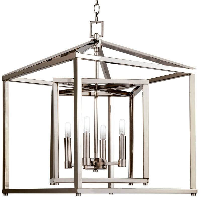 17x22 Wide 4 Light Candle Style Chandelier with Oil Rubbed Bronze A6132