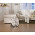 3 Speed Beige Floor Fan with Remote Control L6644