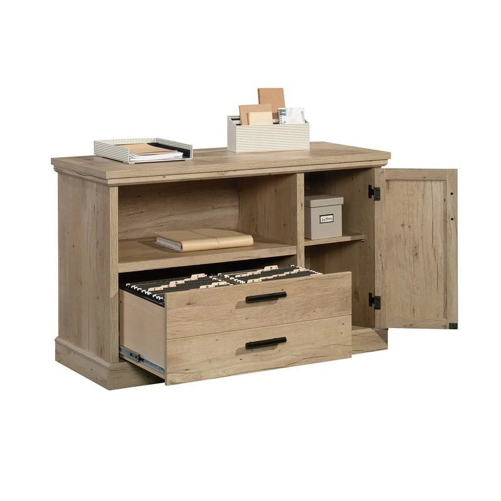 2-Piece Credenza Desk & Filing Cabinet Set M2847