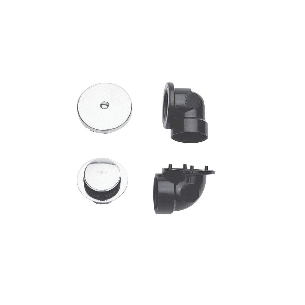 Tub Drain Kit Stainless Steel O87610