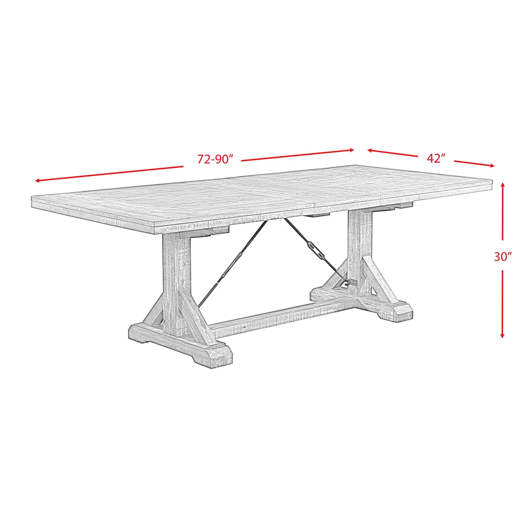 7-Piece Dining Set with Table and 6 Chairs H215446