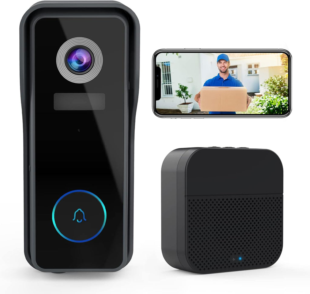 1080P HD Wireless Video Doorbell Camera with Chime W240