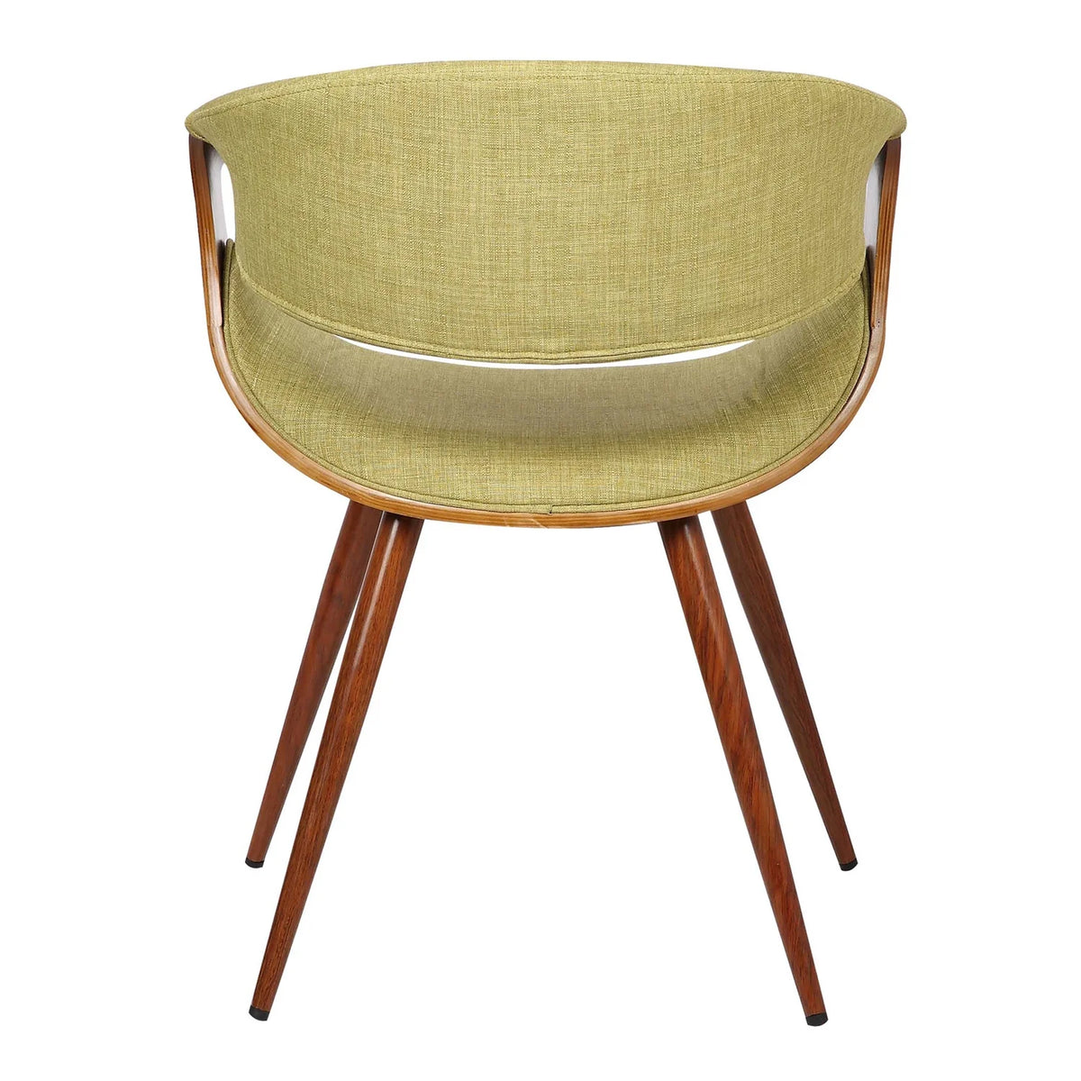 Fabric Dining Chair in Walnut and Charcoal J907