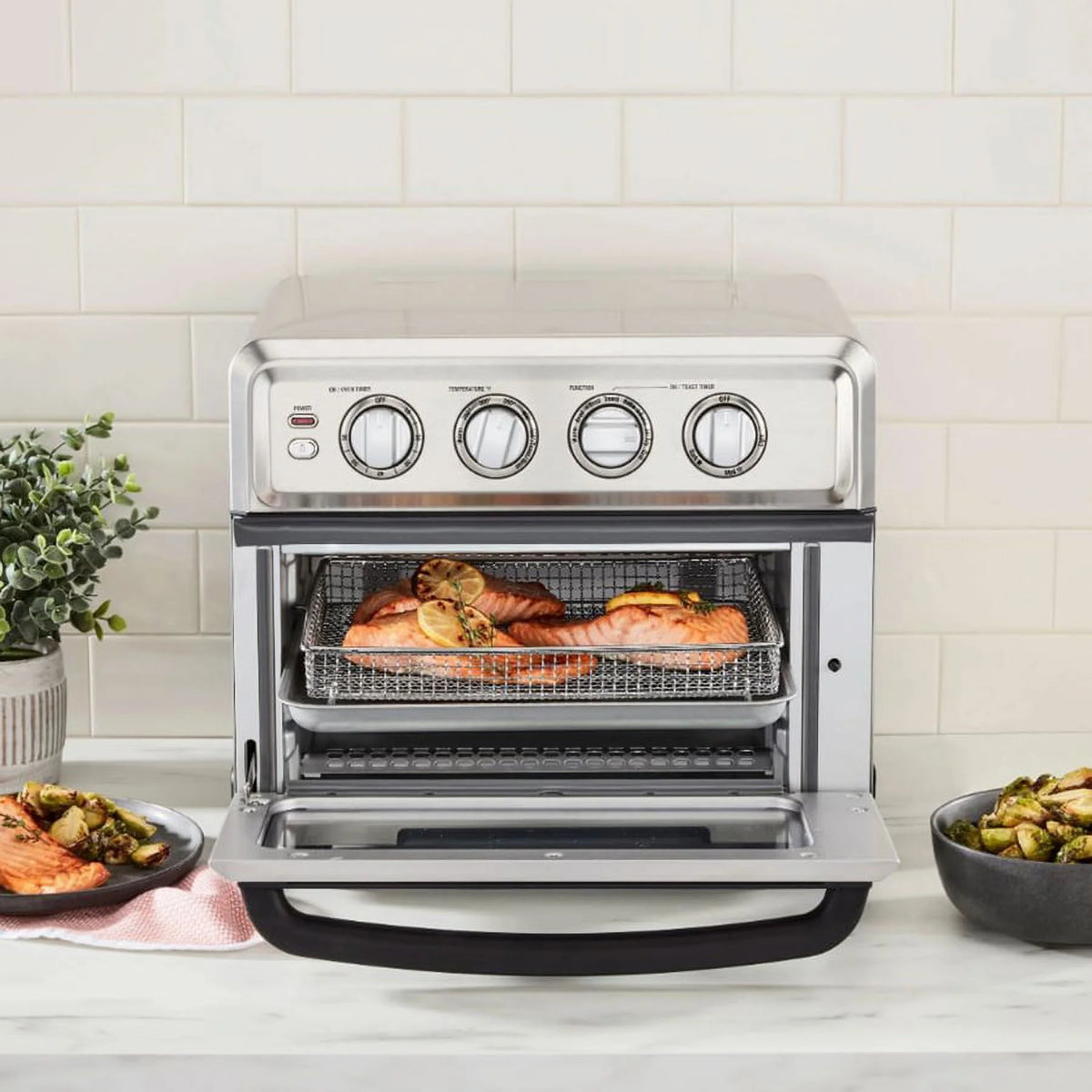 8-in-1 Air Fryer and Convection Toaster Oven T1448