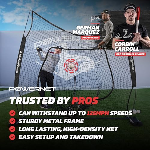 7x7 Baseball Softball Practice Net with Accessories Z29465