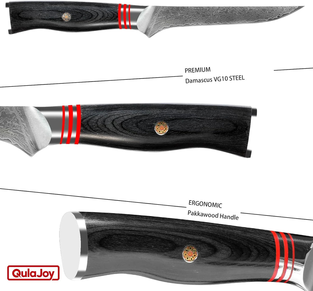6 Inch Damascus Steel Boning Knife K243