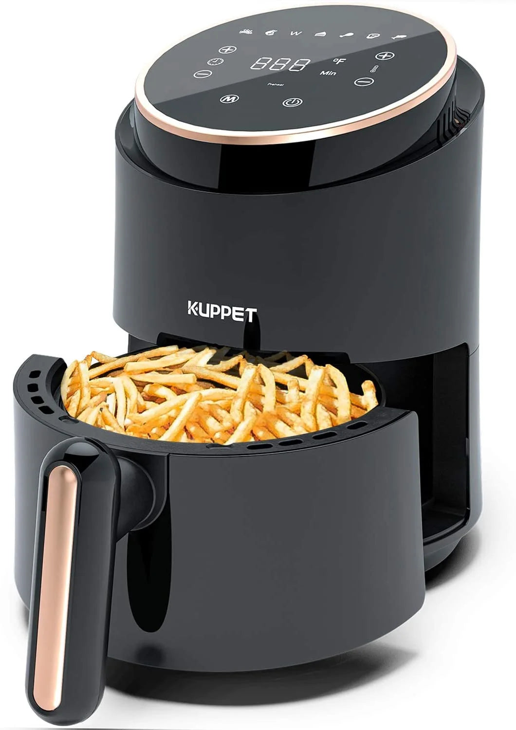 Black 1500W Electric Air Fryer Z271689