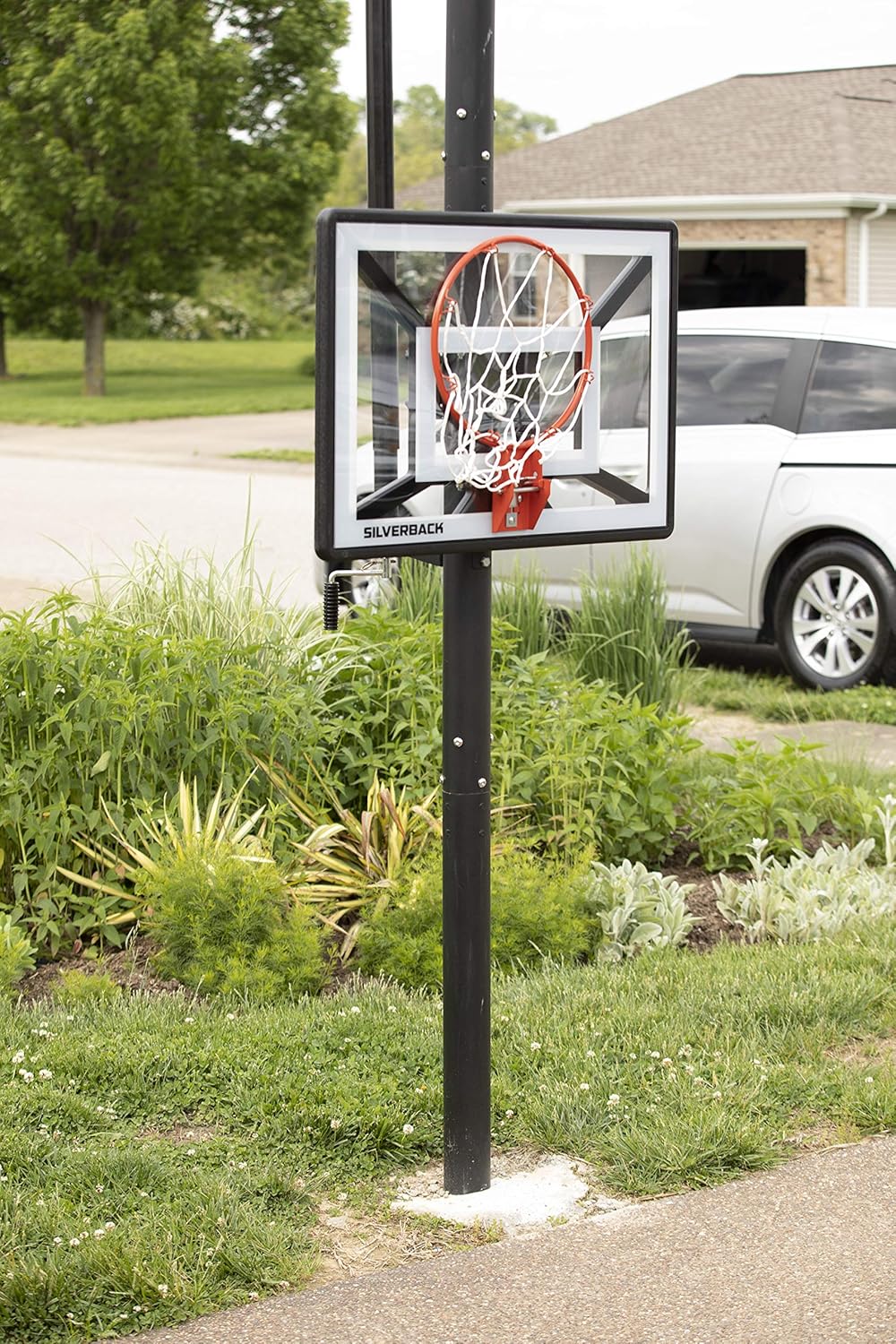 Youth Basketball Hoop with Mounting Technology, Black N688