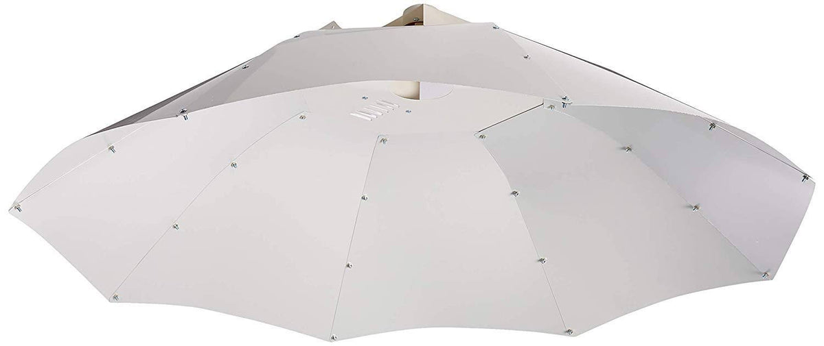 White Parabolic Umbrella Hood Grow Light Reflector V62756