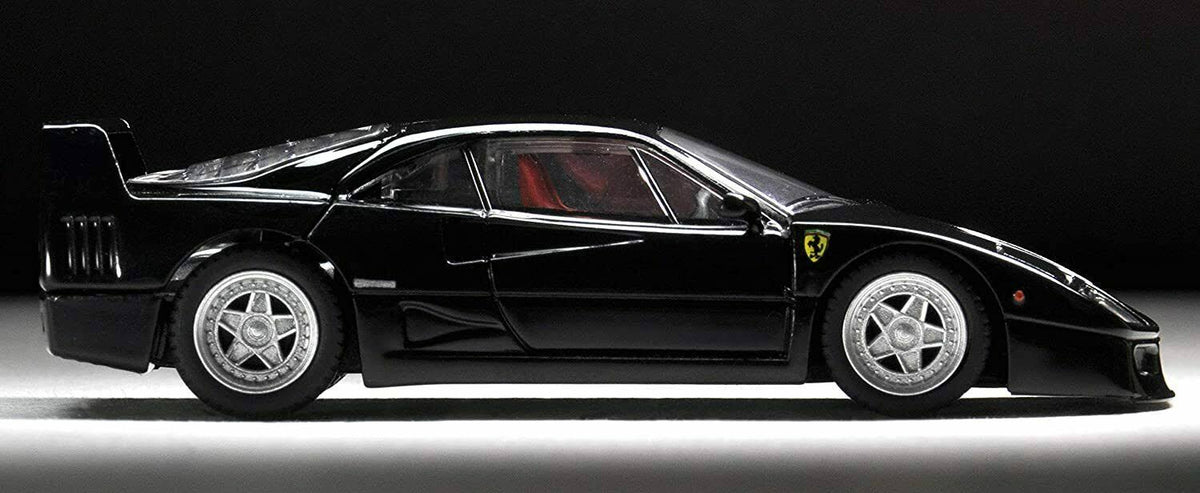 Ferrari F40 Black 1/64 Diecast Model Car Z833536