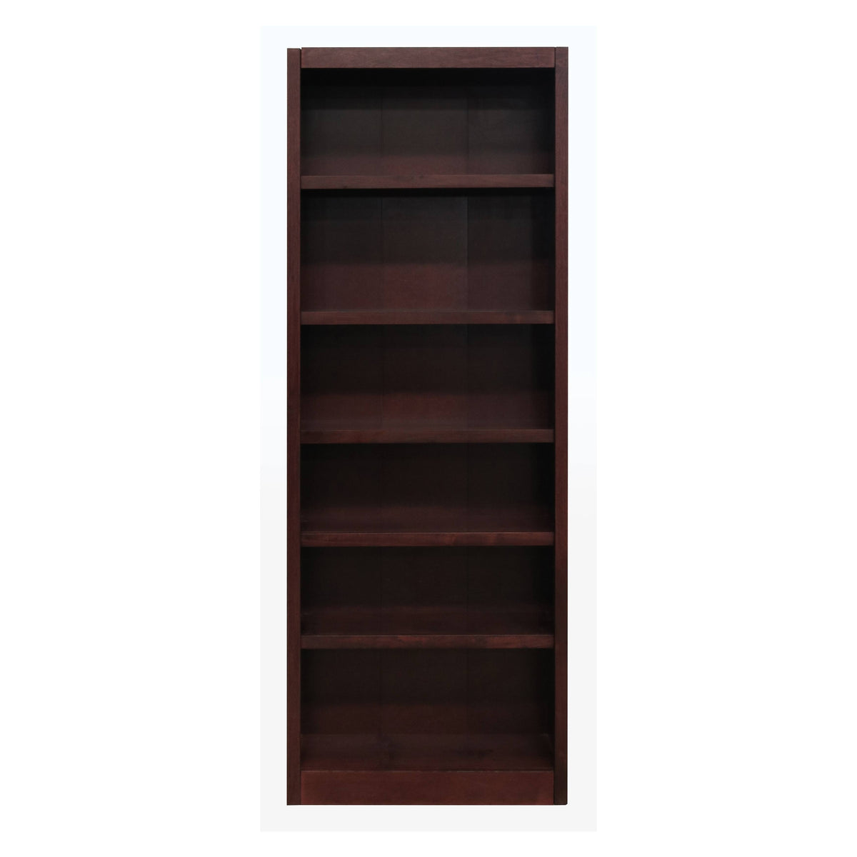 Cherry 6 Shelves Bookcase B994