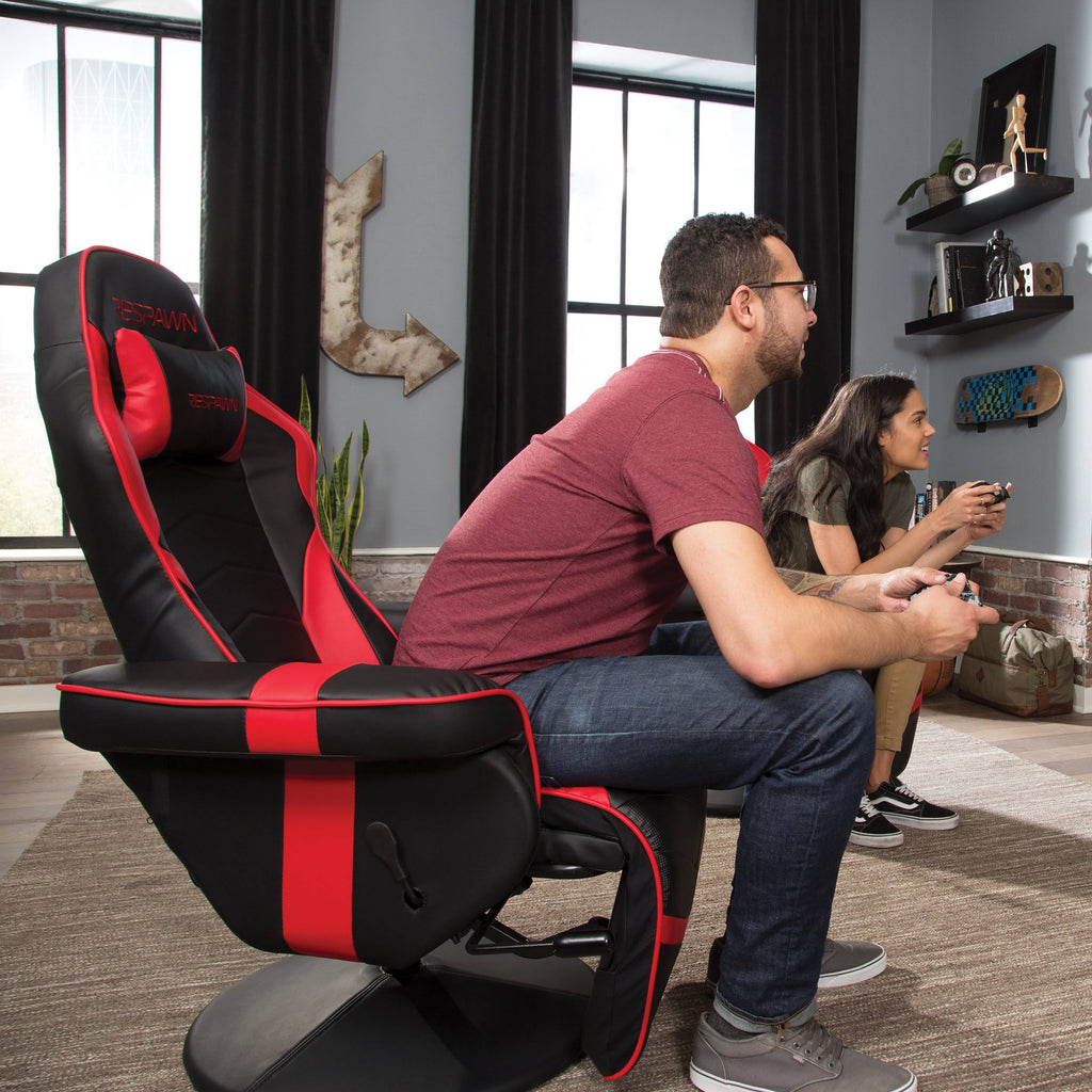 Racing Style Gaming Recliner Red A190765