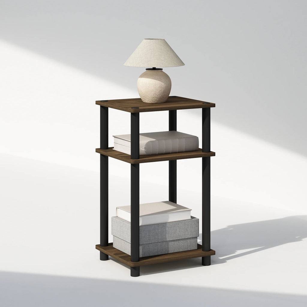 3-Tier Open Storage Nightstand Y459223