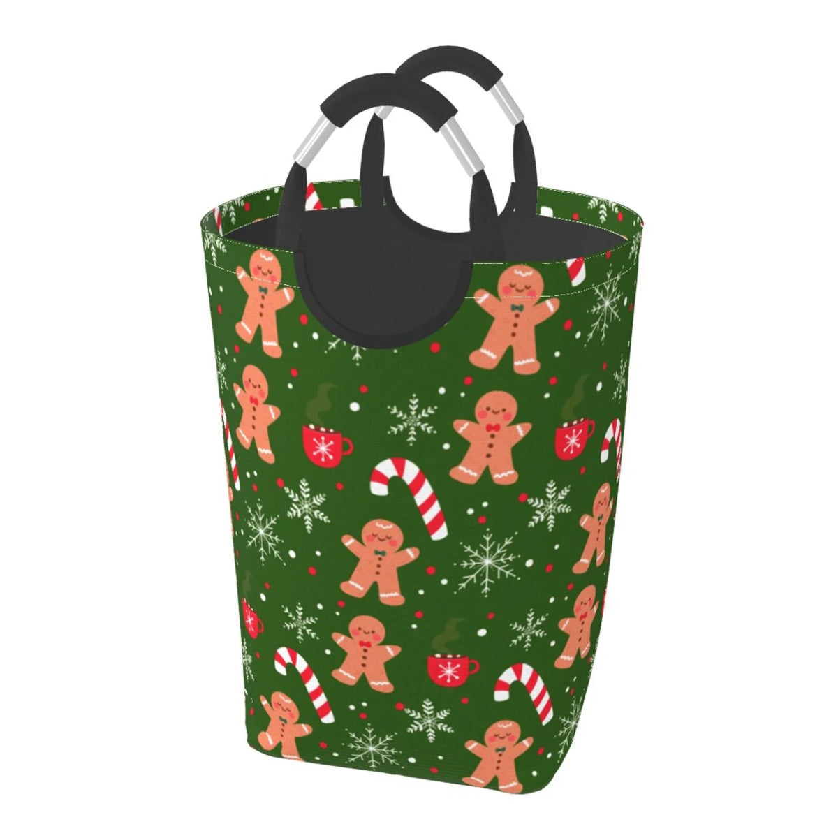 Collapsible Laundry Basket Hamper with Aluminum Handle, 50L N586
