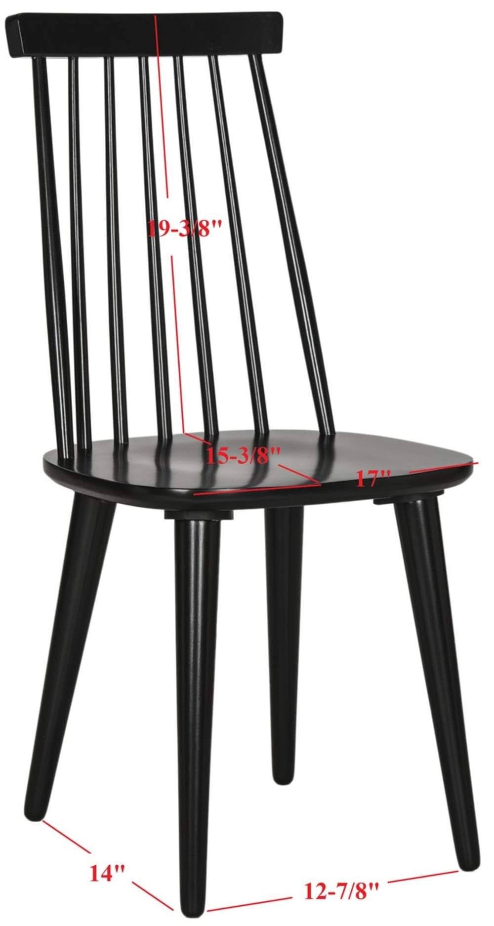 Natural Spindle Side Chair, Set of 2 R8730