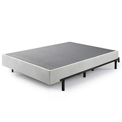 Queen White 9 Inch Metal Box Spring D203