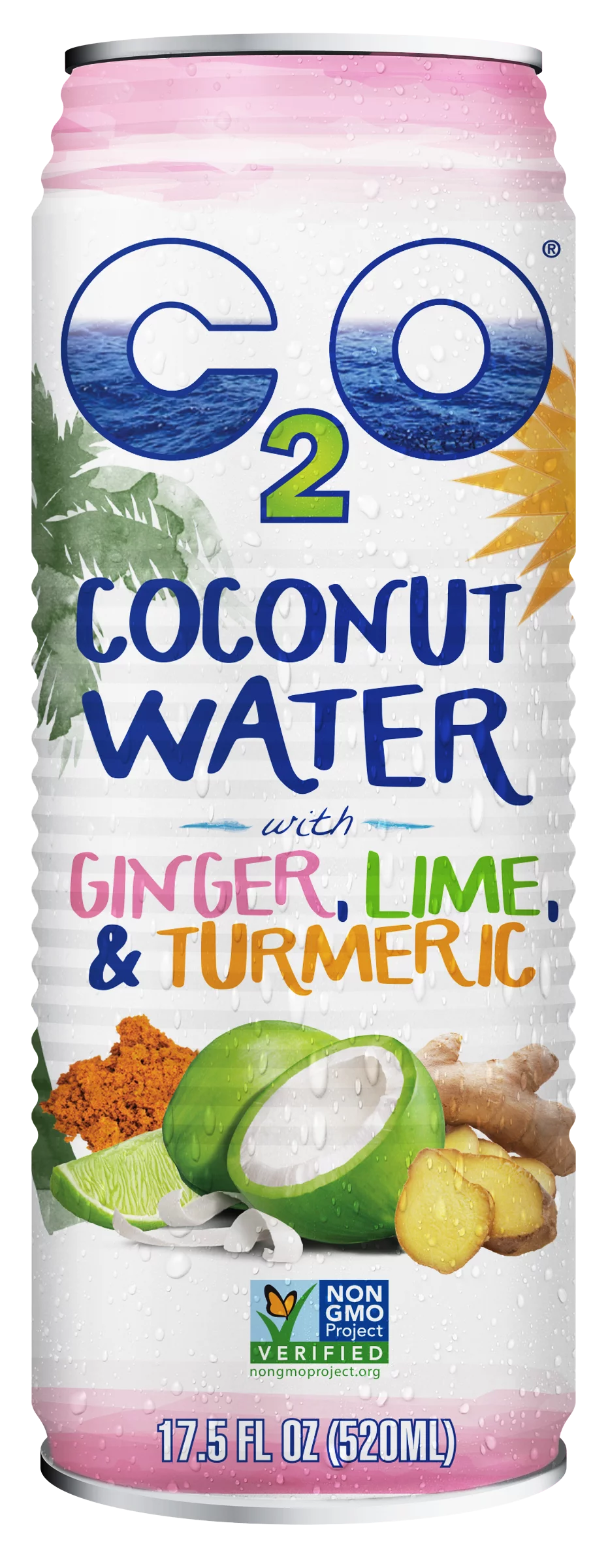 Coconut Water with Ginger Lime and Turmeric 17.5 fl oz 12 Pack P878742