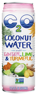 Coconut Water with Ginger Lime and Turmeric 17.5 fl oz 12 Pack P878742