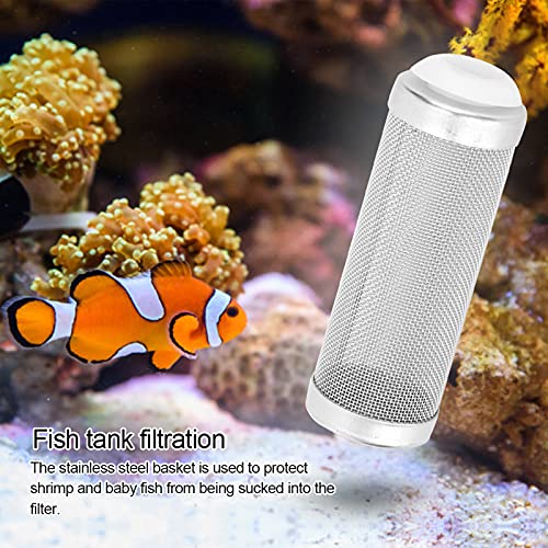 5PCS Stainless Steel Aquarium Filter Guard Net W701823