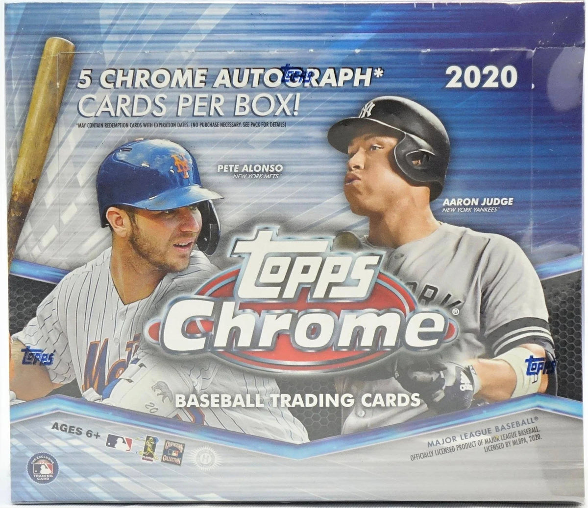 2020 Topps Chrome Baseball Jumbo Box V516