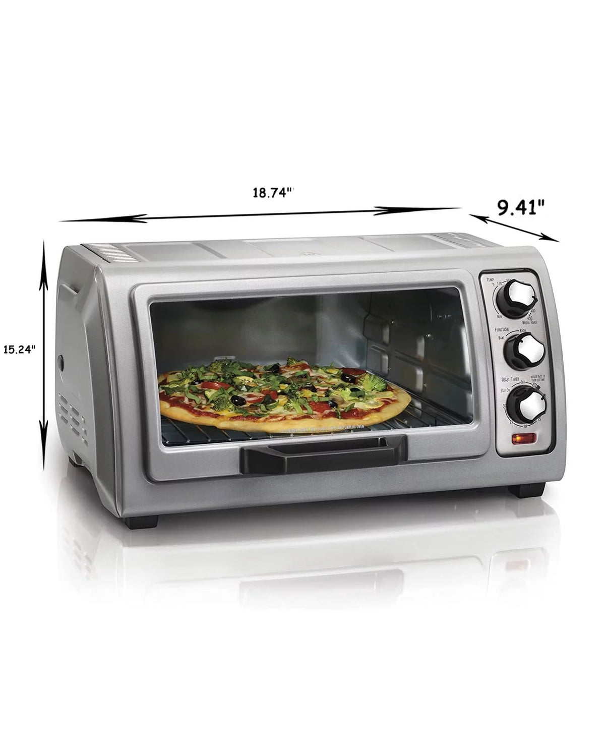 6-Slice Countertop Toaster Oven with Bake Pan K980