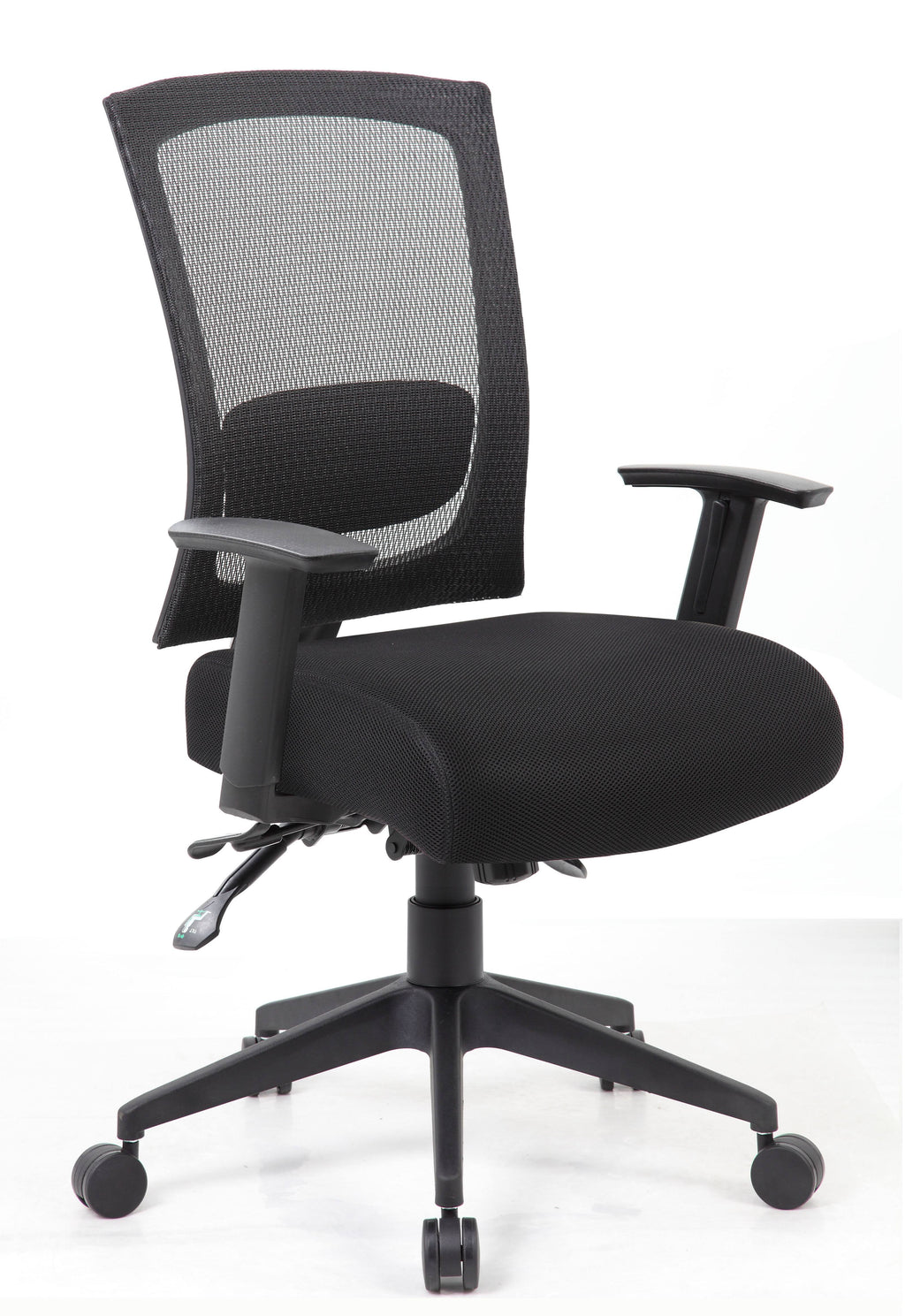 Black Mesh Back Task Chair with Seat Slider M993
