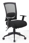 Black Mesh Back Task Chair with Seat Slider M993
