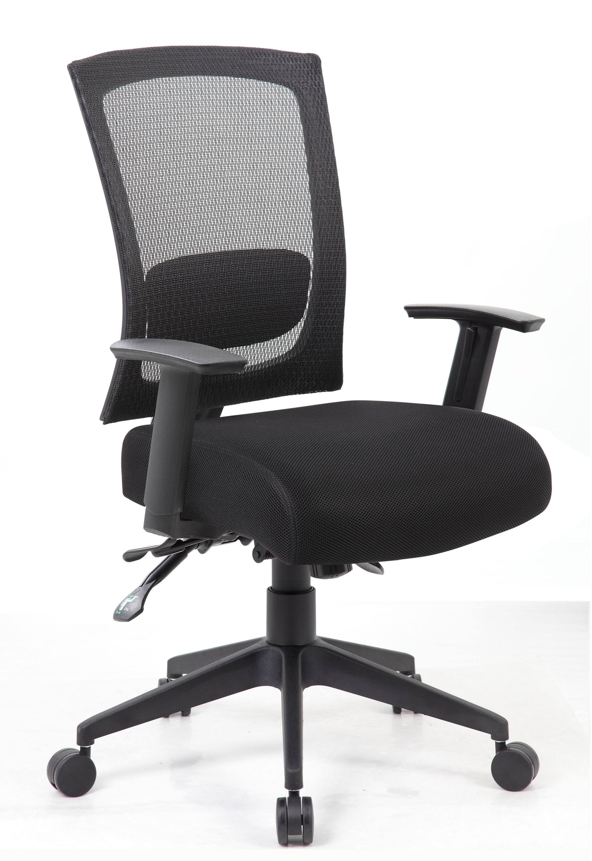 Black Mesh Back Task Chair with Seat Slider M993