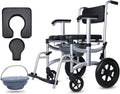 Folding Wheelchair Commode Toilet Chair Y5780