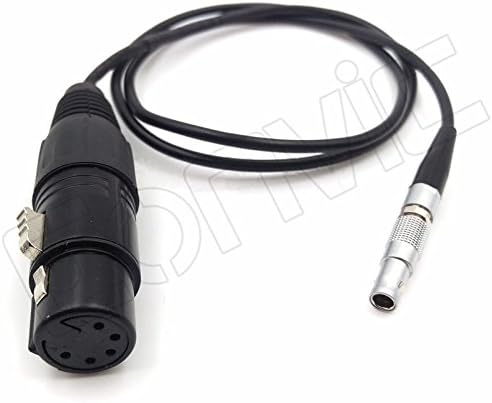 Camera Audio Cable 5 pin Plug to Female XLR Connector U2771