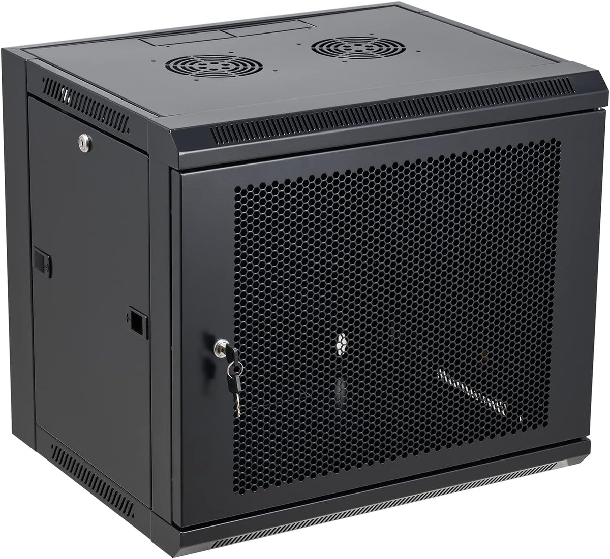 Wall Mount Server Cabinet Network Rack Vented Enclosure Locking Door P332981