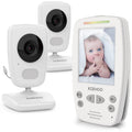 Baby Monitor w/ 2 Cam, 1000ft Range, Auto Night Vision Cam H275