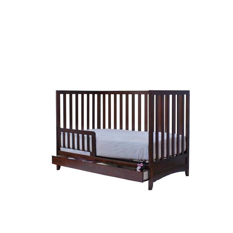 3-in-1 Convertible Crib, Gray D843710