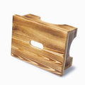 Carbonization Wooden Step Stool W5916