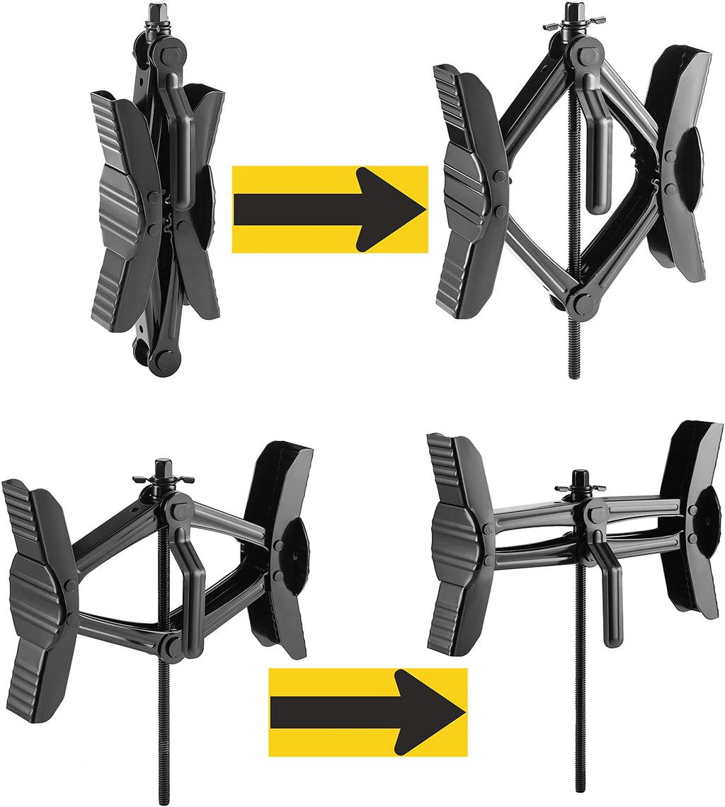 Camper Wheel Stabilizer Scissor 2 Pieces Tire Chocks Rust Proof J141615
