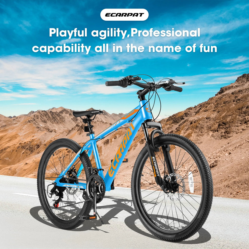 26 Aluminum Mountain Bike with Disc Brakes & Suspension B48266