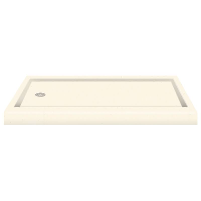 60x22 x 32x22 Solid Surface Left-Hand Shower Base Z757