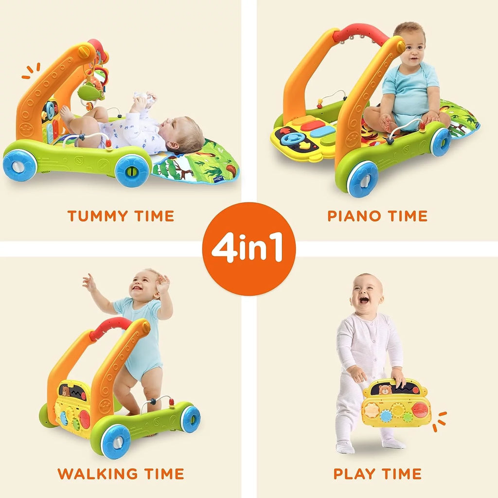 4-in-1 Baby Play Mat & Activity Center Gym Y120