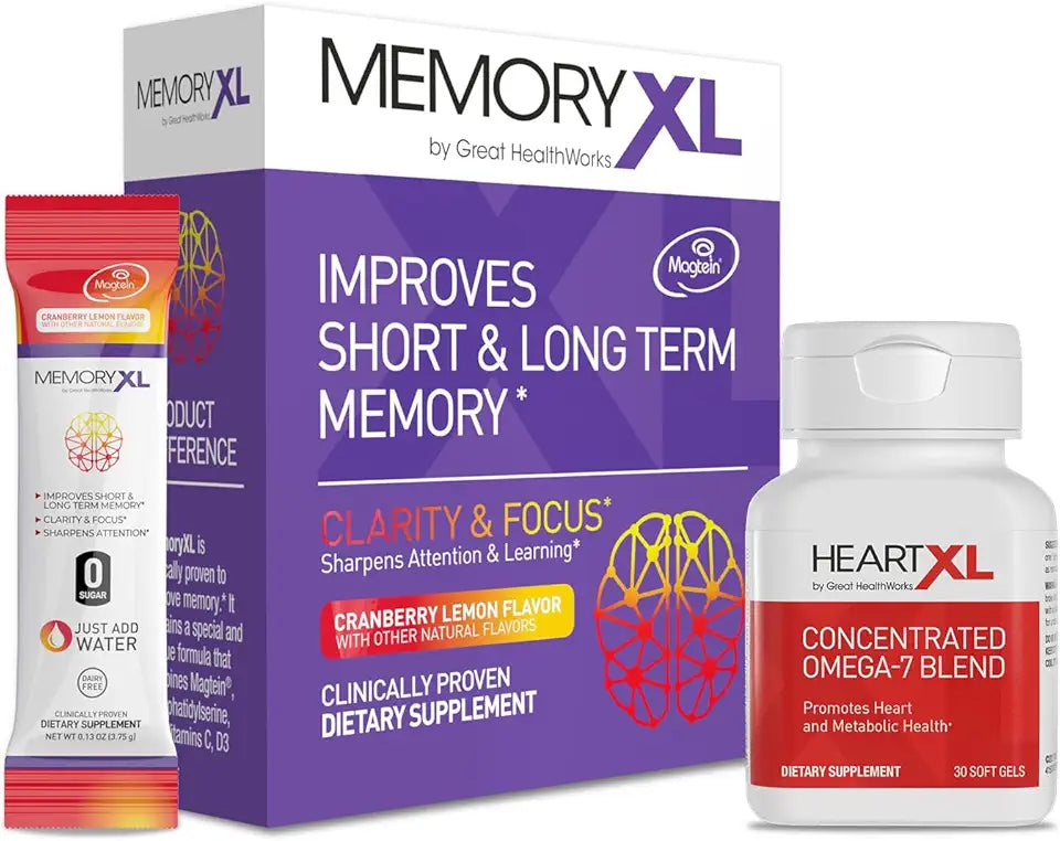 Omega-7 Blend & Magnesium L-Threonate Brain Supplement V755