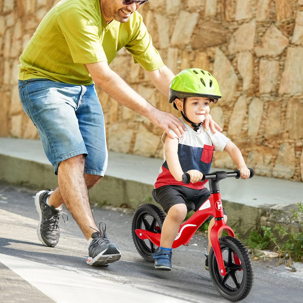 No Pedal Lightweight Toddler Training Bicycle with Adjustable Seat K29761