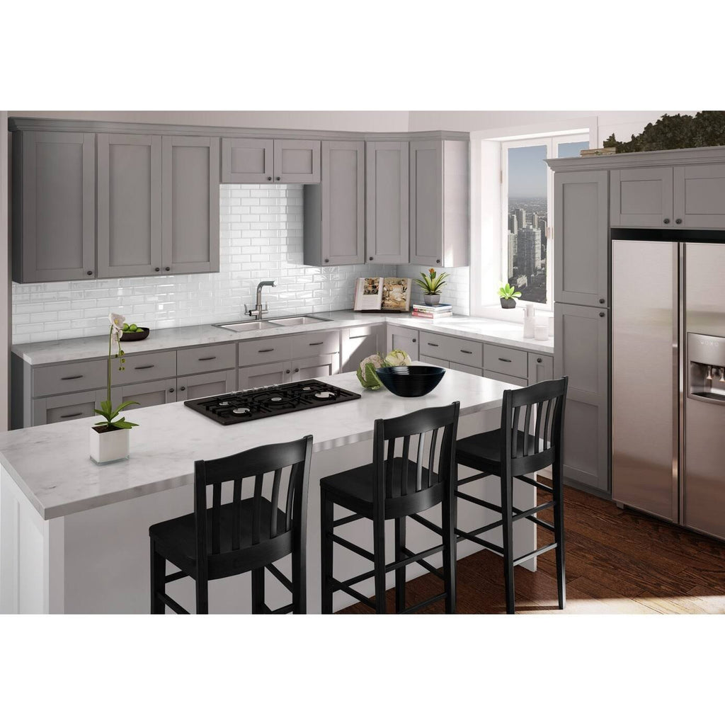 Single Door Wall Cabinet Dove Gray N906