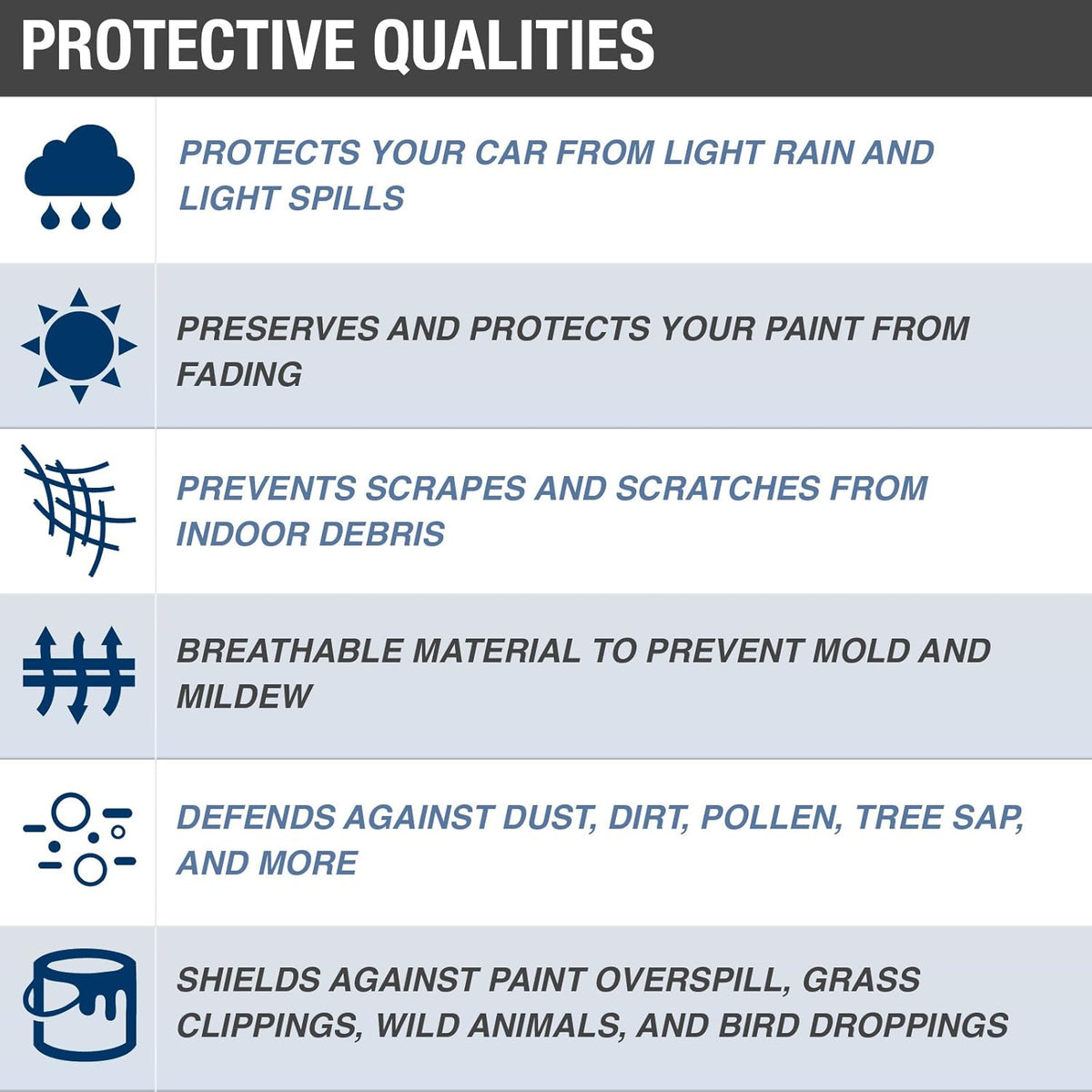 Water Resistant Car Cover G36988