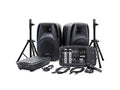Bluetooth Portable PA System with Detachable Powered Mixer K503344