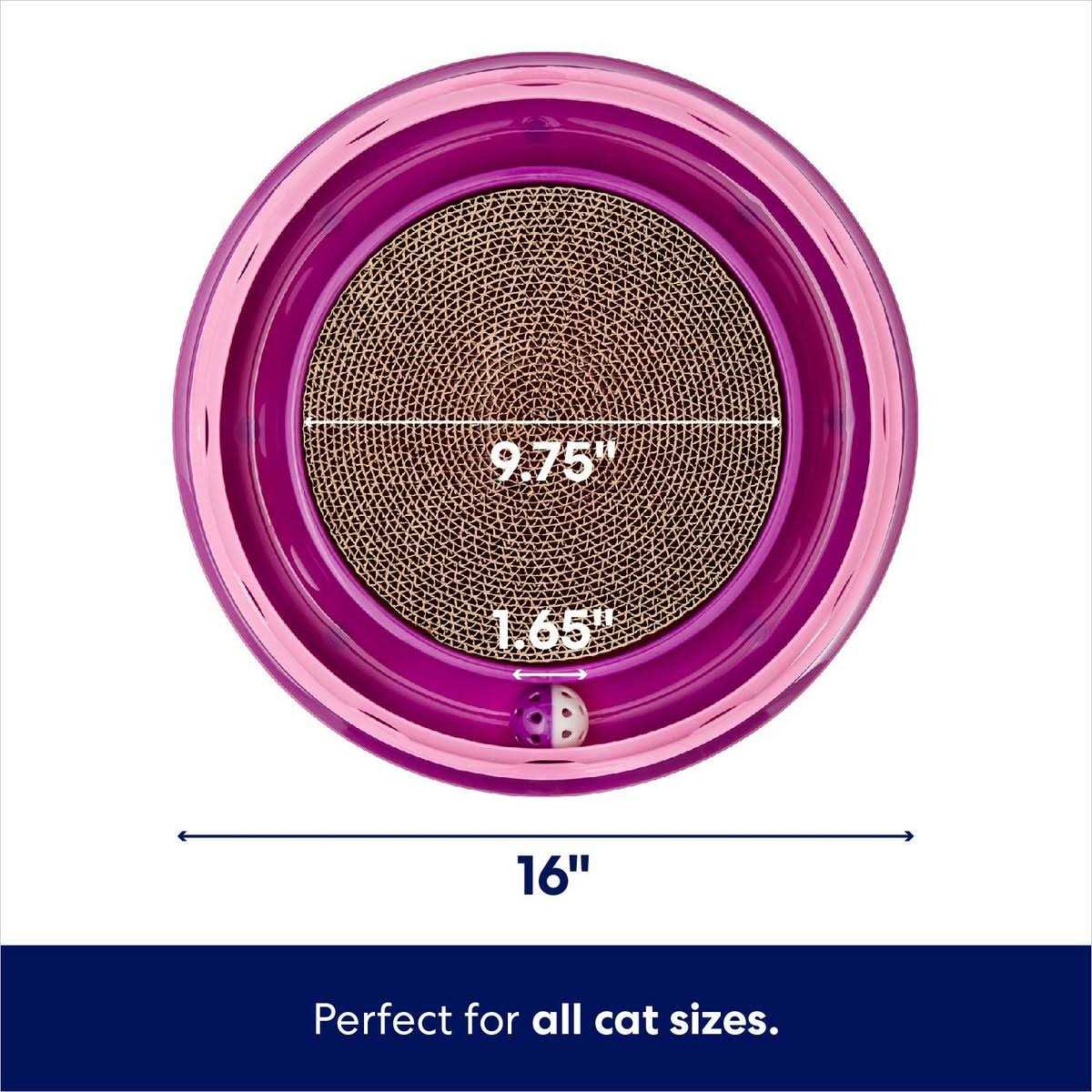 Cat Scratcher Cat Toy with Catnip J274