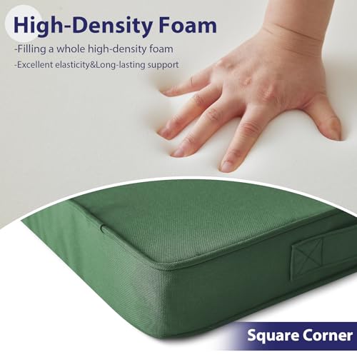 Waterproof Outdoor Chair Cushions Set of 4, Navy Blue T484646
