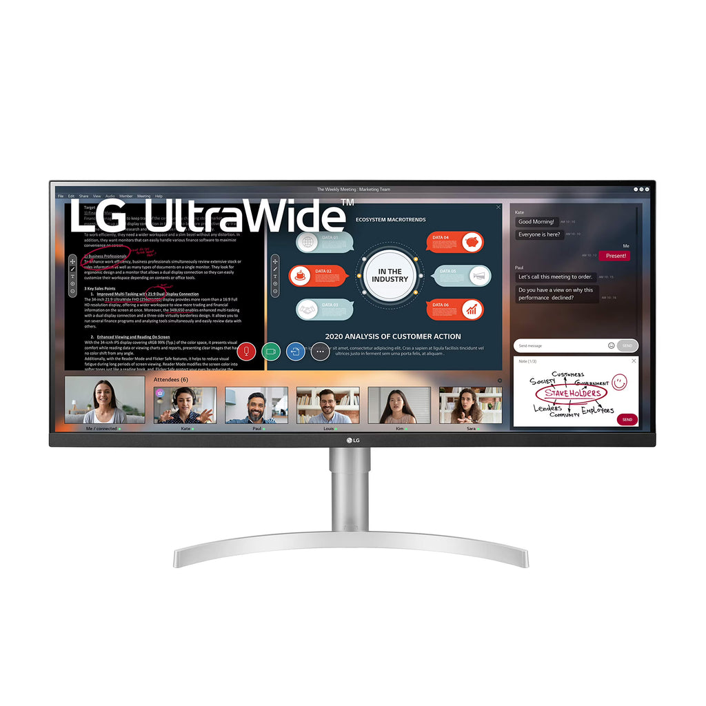 34" 21:9 FHD IPS Monitor with DisplayHDR 400 A407