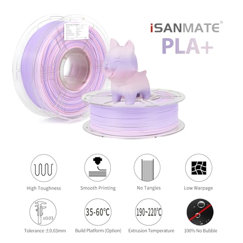 Glow in The Dark PLA Filament 1.75 mm 250g 4 Pack B6254