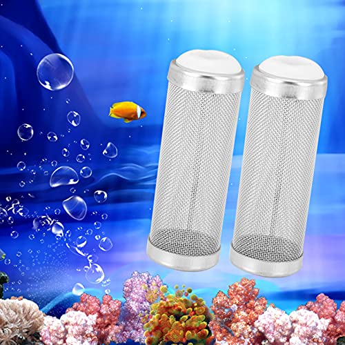 5PCS Stainless Steel Aquarium Filter Guard Net W701823