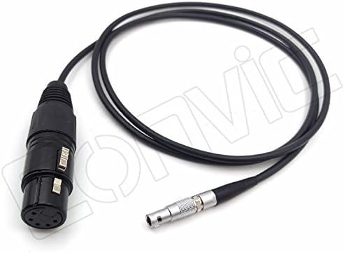 Camera Audio Cable 5 pin Plug to Female XLR Connector U2771